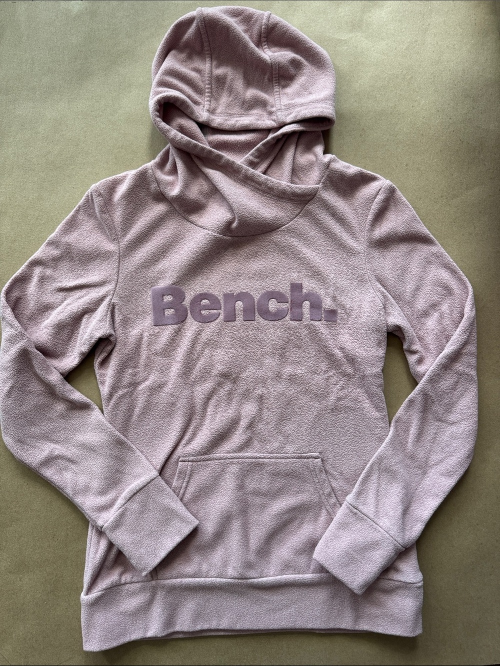 Bench Light Pink Logo Hoodie